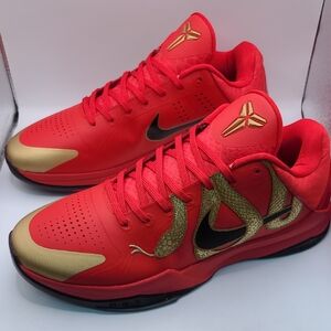 NEW Nike Kobe 5 Protro 'Year Of The Mamba' Sneaker-University Red Sz M:13 W:14.5